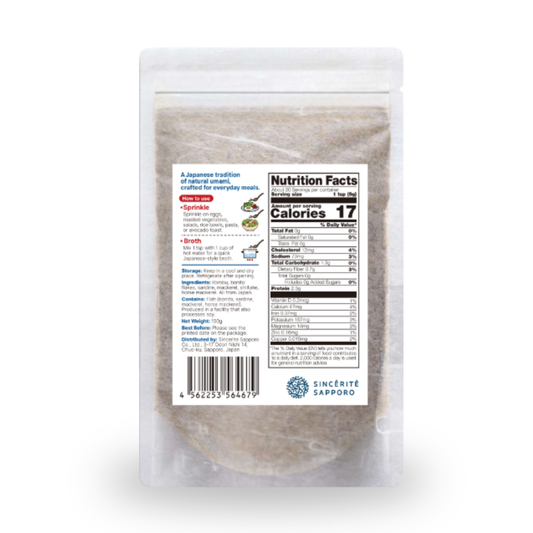 Dashi Dash, Hokkaido Instant Japanese Umami Powder