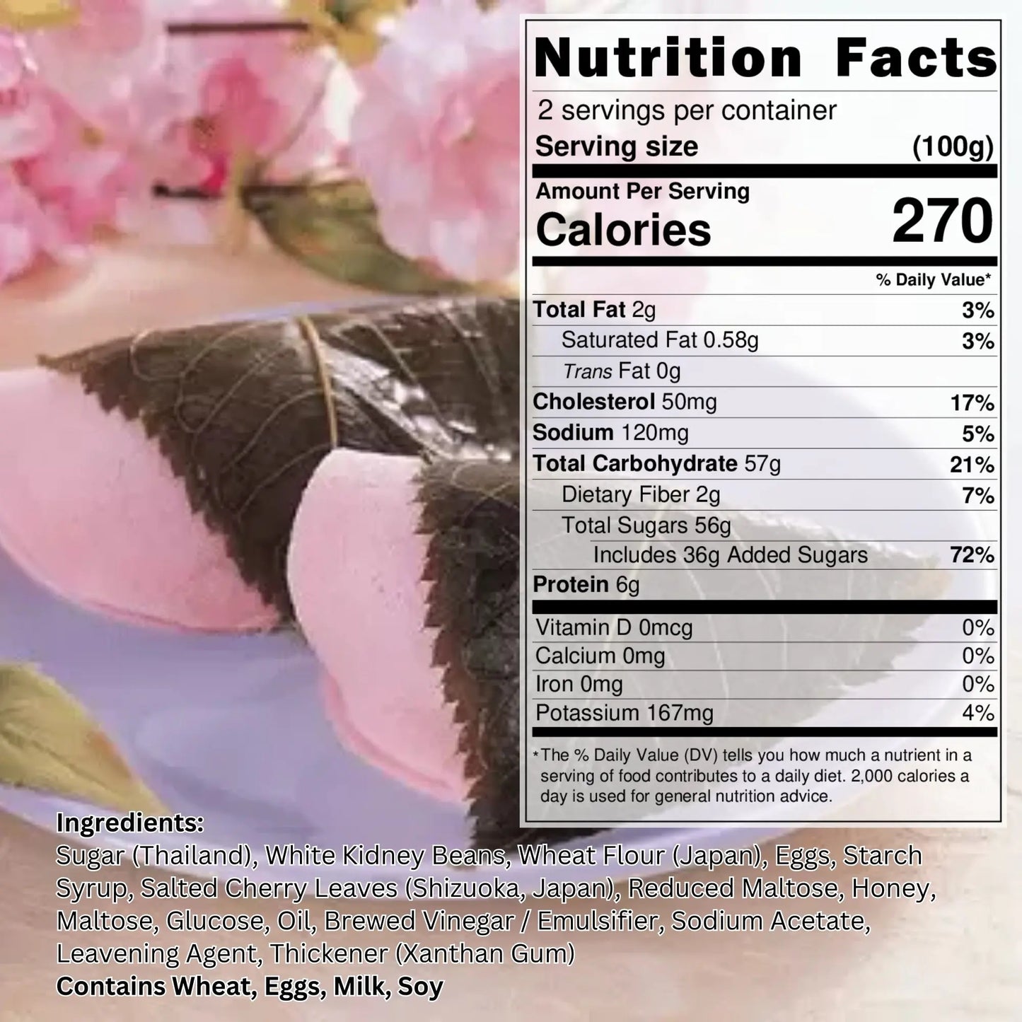 Wagokoroll Castella Roll Cake, Sakura (Cherry Blossom) Flavor 200g Penguin