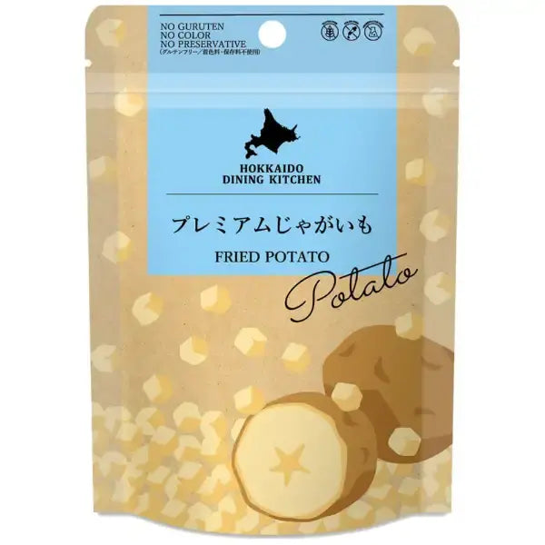 Hokkaido Fried Potato Snack – Premium Crispy Chips, 1.41oz Aki Foods Japan