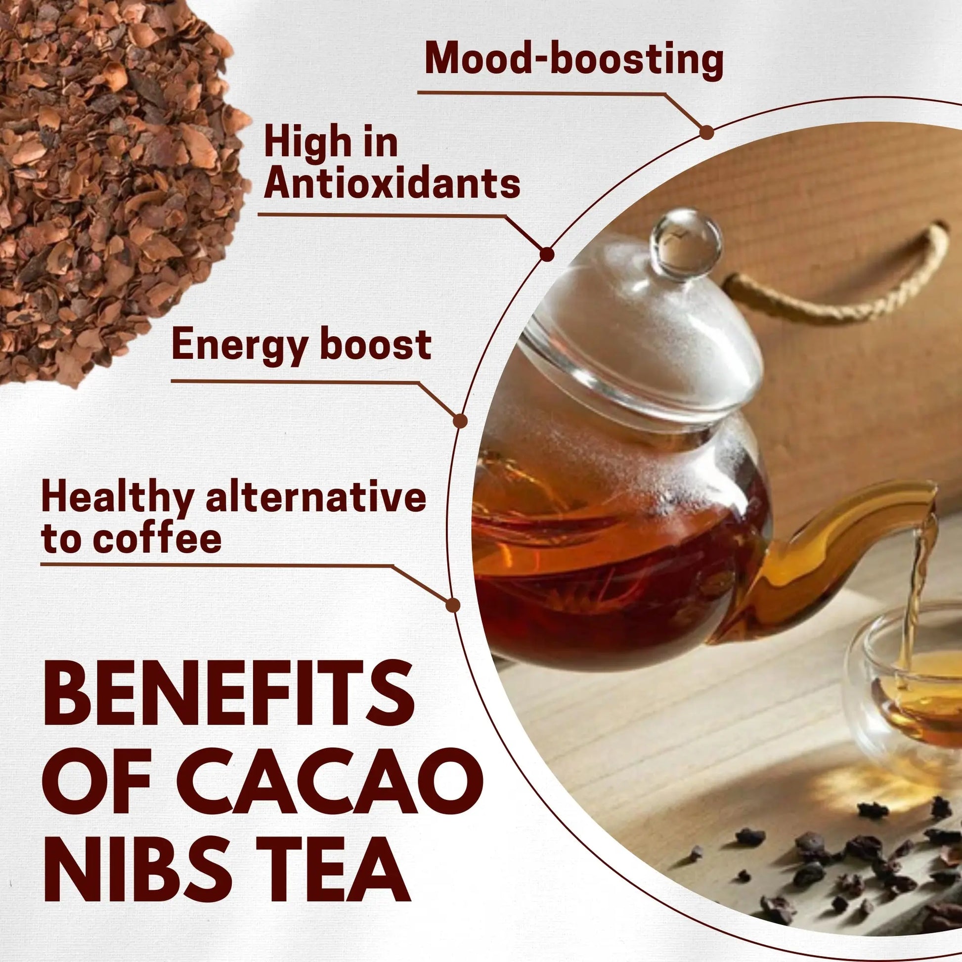 Chasandai Cacao Nibs Barley Tea Bags Chasandai