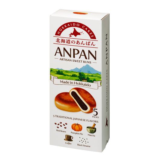 Hokkaido Anpan Variety Pack (5 Flavors)