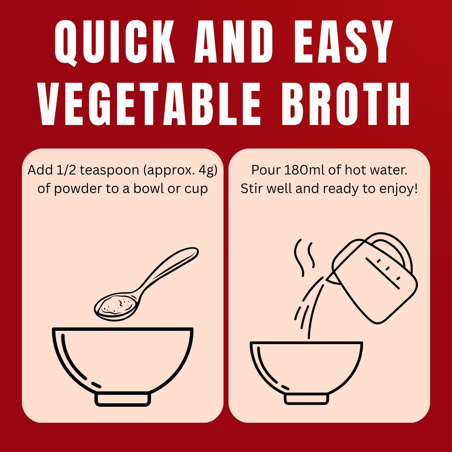 Instant Umami Broth Powder Aging Care 4.23oz (120g)