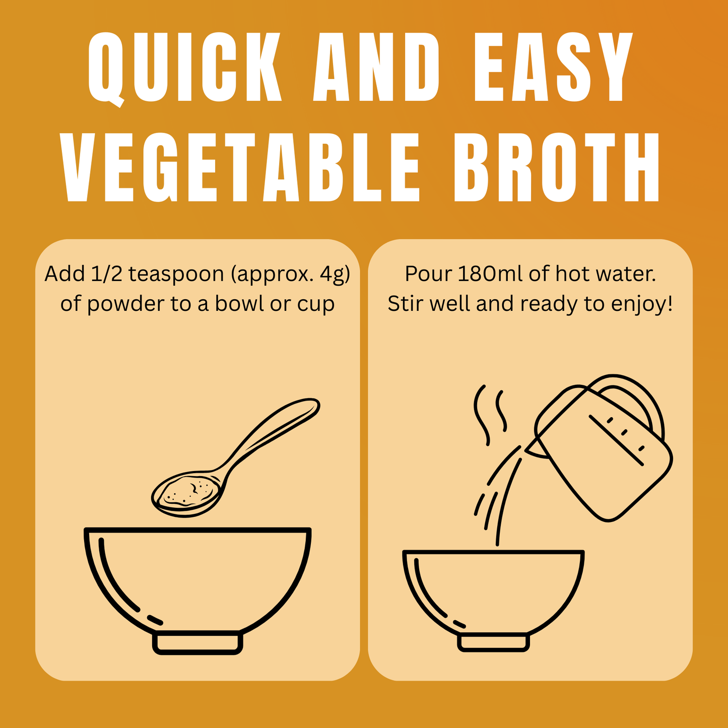 Instant Umami Broth Powder Cleanse 4.23oz (120g)