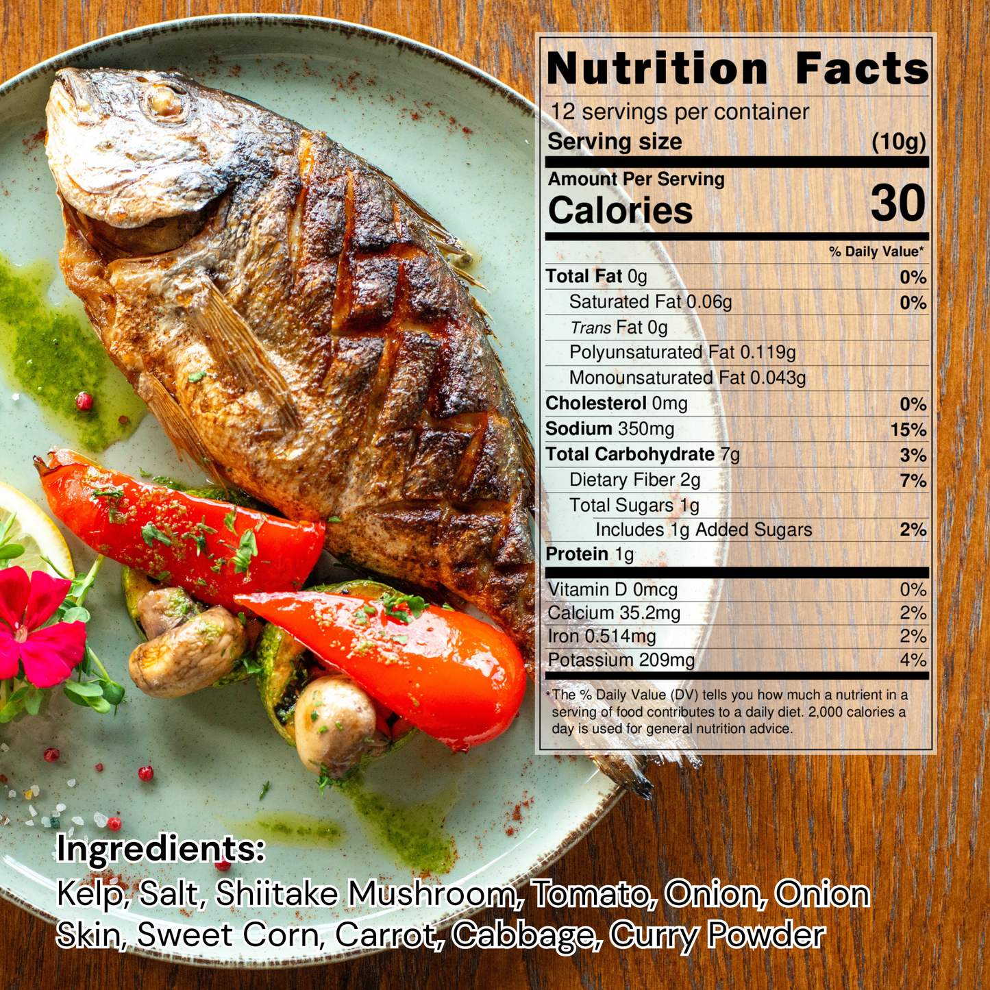 Instant Umami Broth Powder Cleanse 4.23oz (120g)