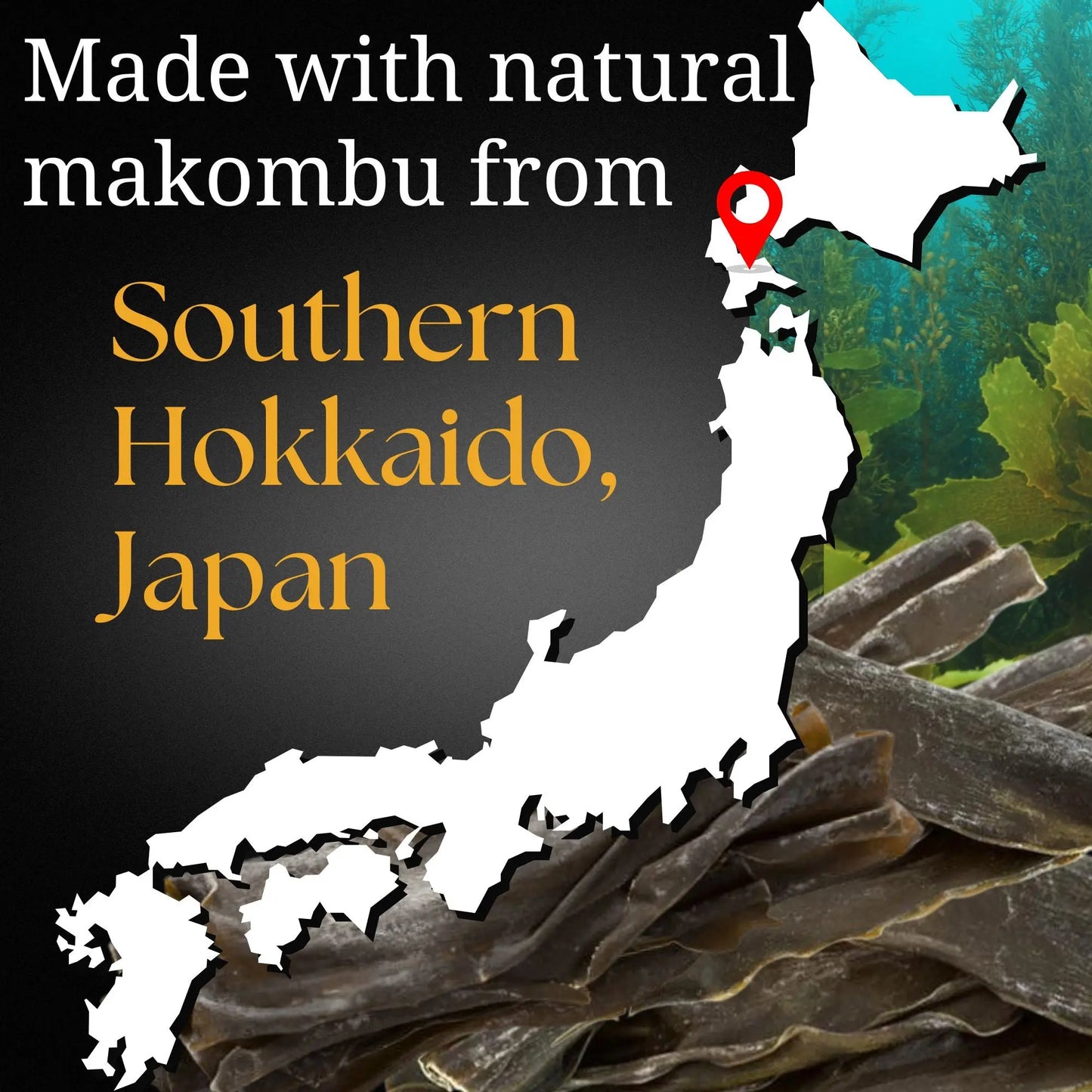 SUI of Tokyo Furikake Kombu, Kombu from Hokkaido 1.7oz SUI of Tokyo