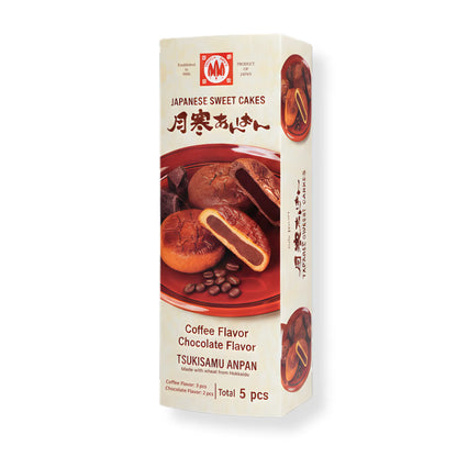 Hokkaido Anpan Coffee & Chocolate Set Aki Foods Japan