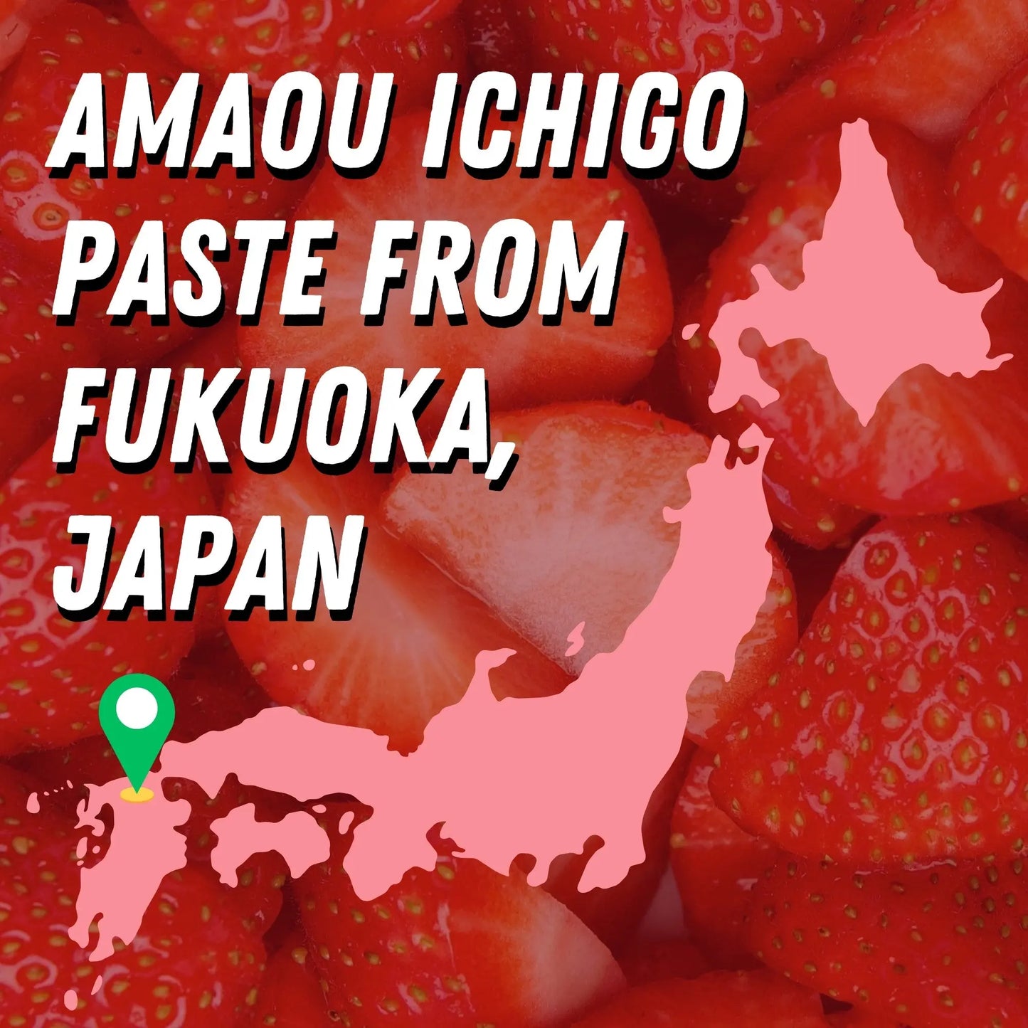 Wagokoroll Castella Roll Cake, Strawberry (Amaou Ichigo) Flavor 200g Penguin