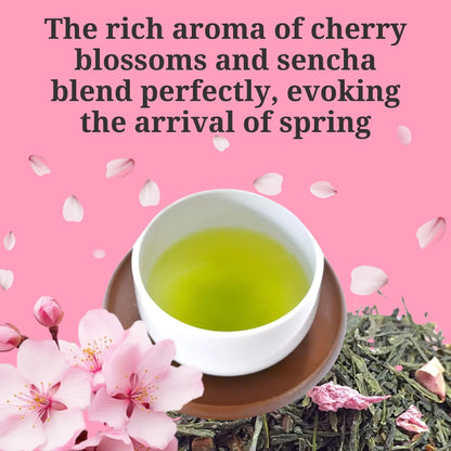 Chasandai Sakura Sencha Loose Leaf Tea 30g Chasandai