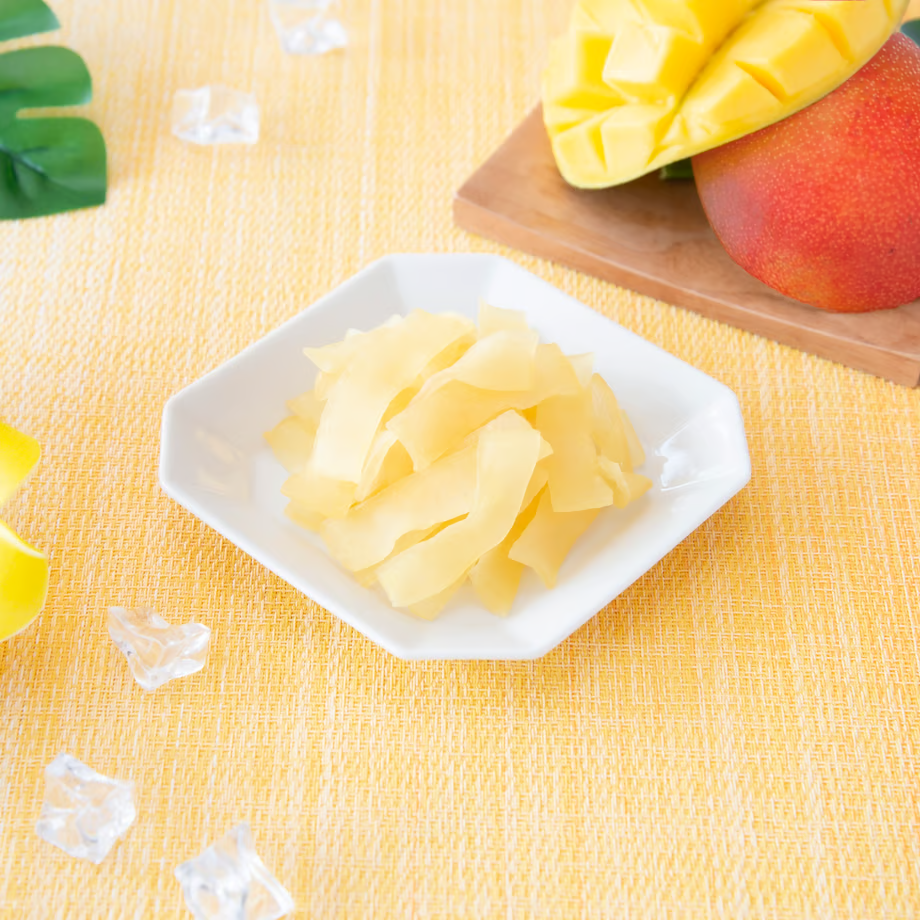 B-GENKi Fruity Konjac Strips Mango 0.7oz (20g), 3 Bags