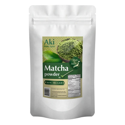 100% Matcha Powder 2.2lb Aki Foods Japan