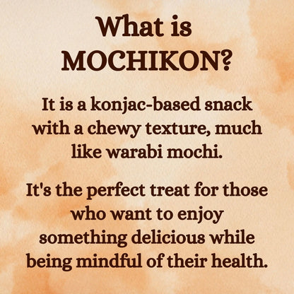 B-GENKi Mochikon Matcha, Mochi-Like Chewy Dessert 100g, Pack of 3 B-GENKi