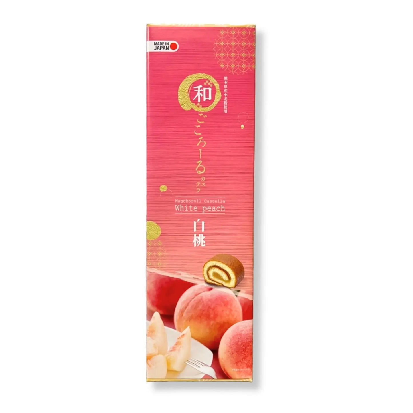 White Peach Castella