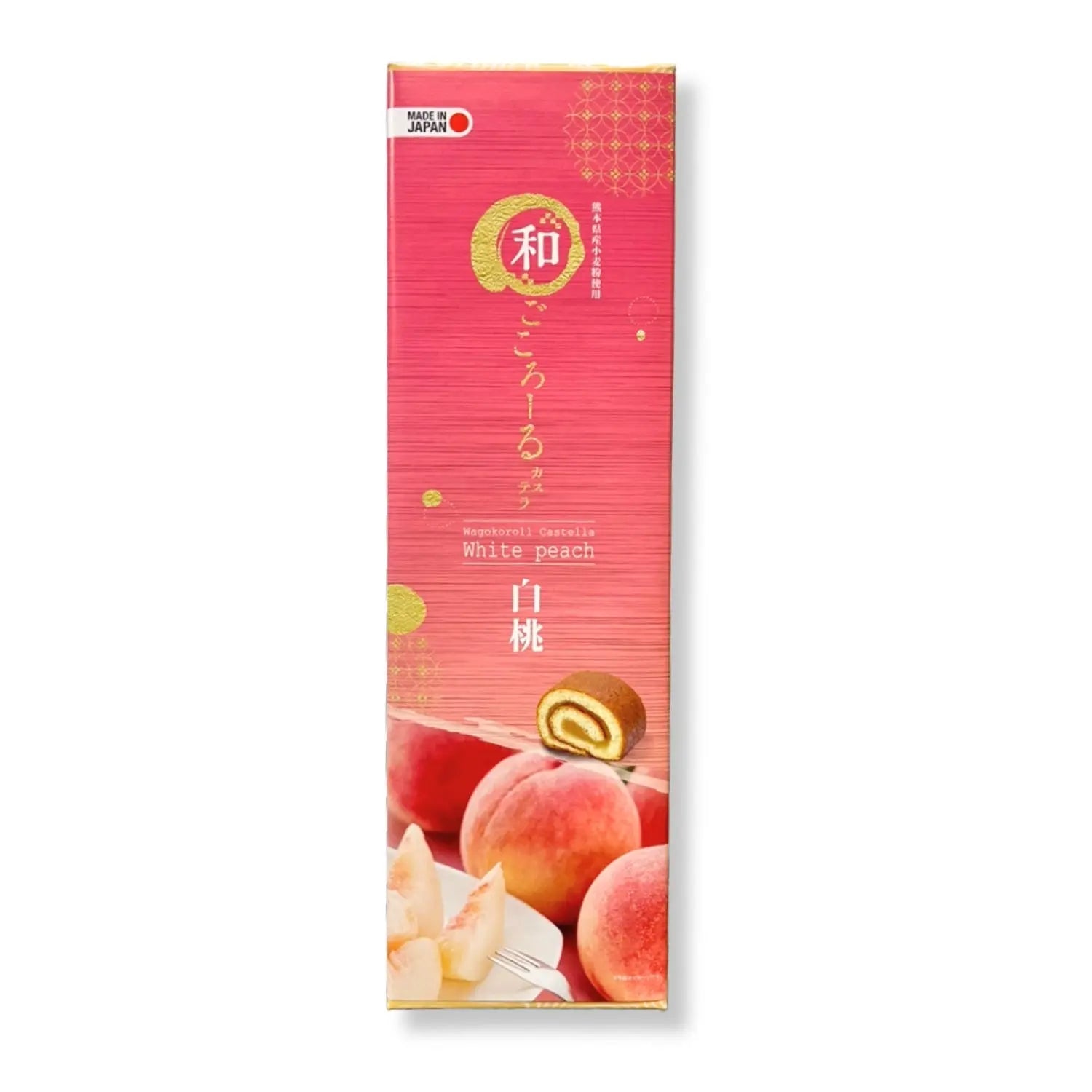 White Peach Castella