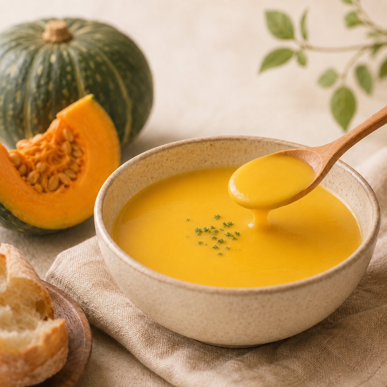 Hokkaido Pumpkin Potage – Classic Japanese Instant Soup, 3 Servings