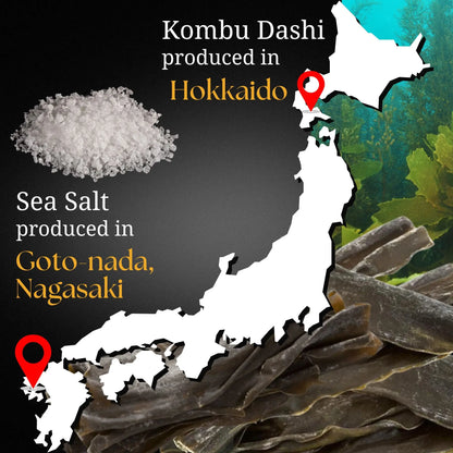 SUI of Tokyo Hokkaido Wild Kombu Umami Salt 1.7oz SUI of Tokyo