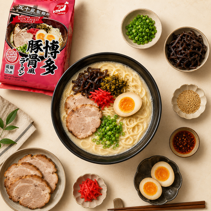 Hakata Tonkotsu Vegan Ramen, 3 Servings