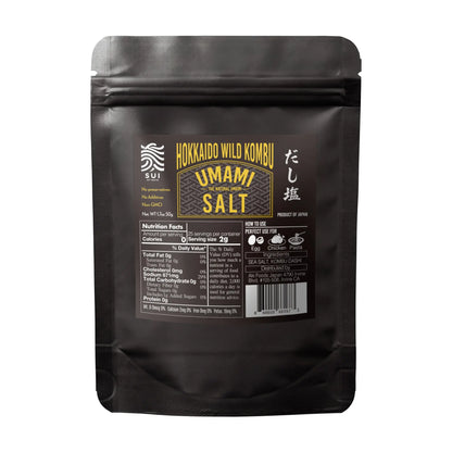 SUI of Tokyo Hokkaido Wild Kombu Umami Salt 1.7oz SUI of Tokyo