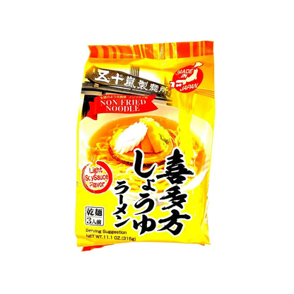 Igarashi Seimen Kitakata Shoyu (Soy Sauce) Vegan Ramen, 3 Servings Igarashi Seimen