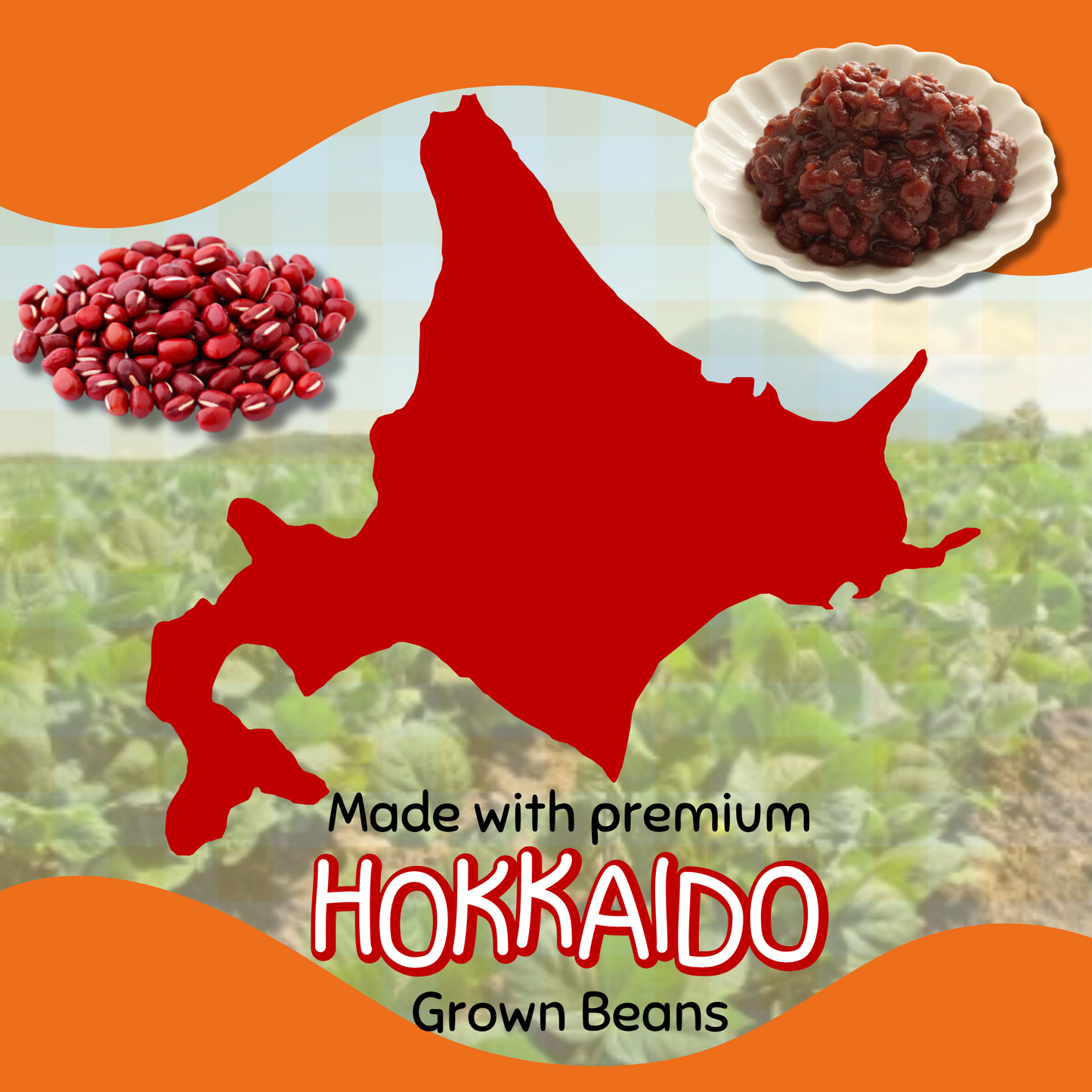 Hokkaido Anpan Red Bean (5 Pieces)